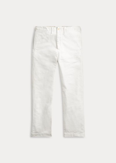 Ralph Lauren Cotton Stonewashed Chinos Herre Danmark (IYLDM9165)